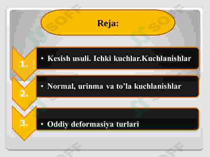 Ichki kuchlarni aniqlash 2