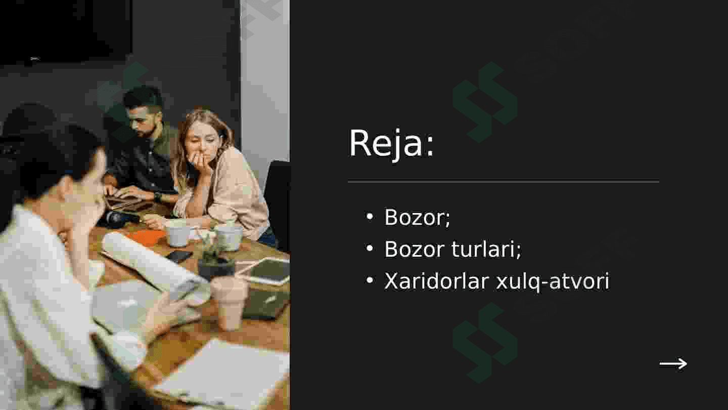 Iste’molchi va biznes - xaridorlar xulq-atvorini o‘rganish 2