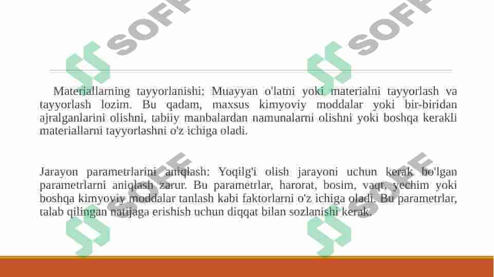 Noan'anaviy usulda yoqilg'i olish texnologiyasi 2