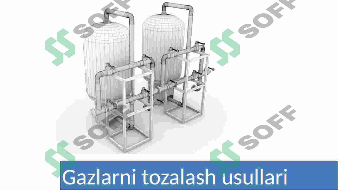 Gazlarni tozalash usullari 2