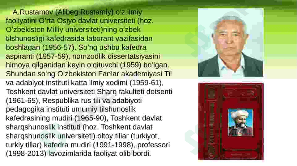 A. Rustamovning "Navoiyning badiiy mahorati" 2