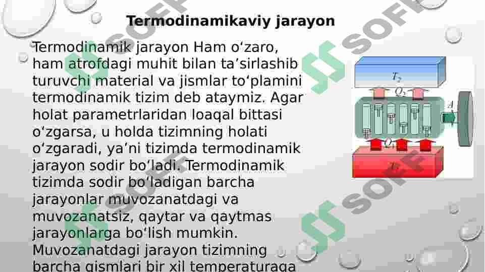 Muvozanatsiz termodinamik jarayonlar 2