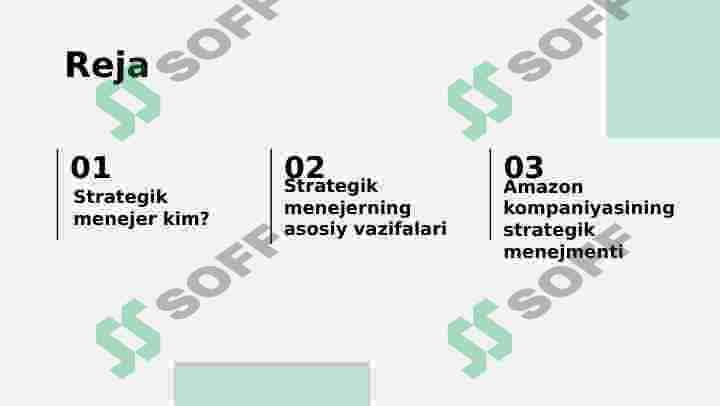 Strategiyani yaratishda va qayta ishlashda strategik menejerning vazifalari 2