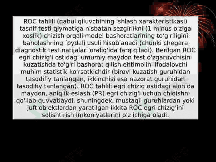 ROC tahlili 2