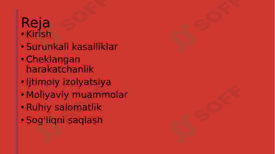 Keksa aholining sogʻligʻi va ijtimoiy masalalari 2