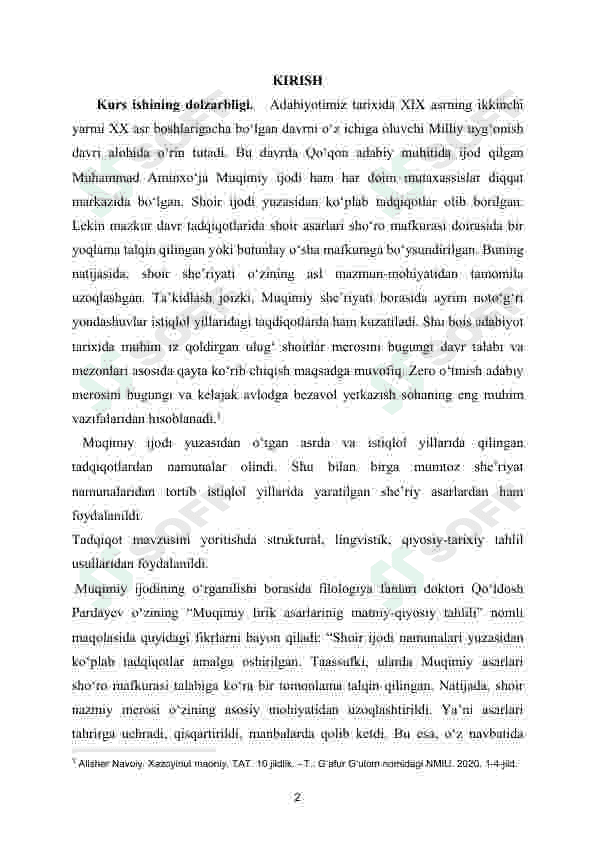 Muqimiy lirikasida oshiq obrazi 2