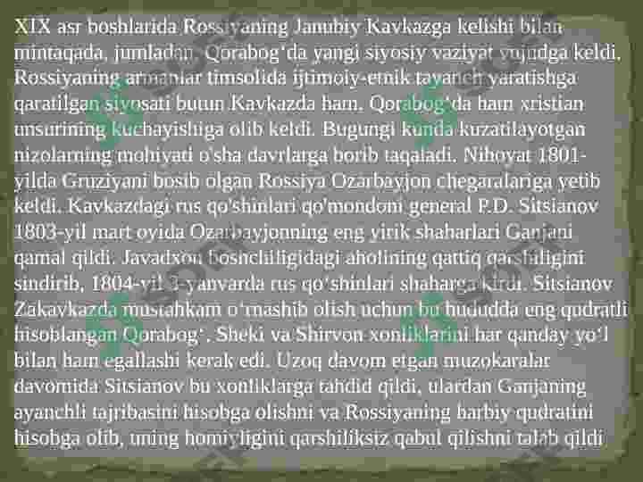 Birinchi va Ikkinchi rus-eron urushi 2