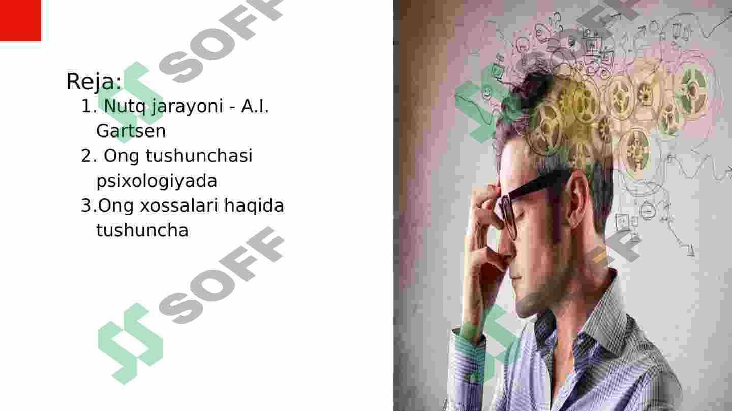 Ong haqida tushuncha va uning xossalari 2