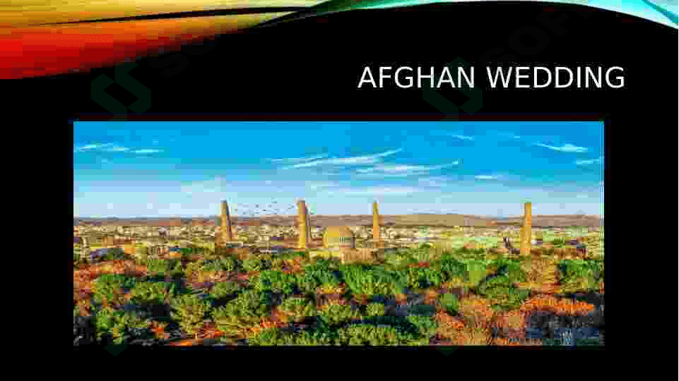 Wedding ceremonies in Afghanistan 2