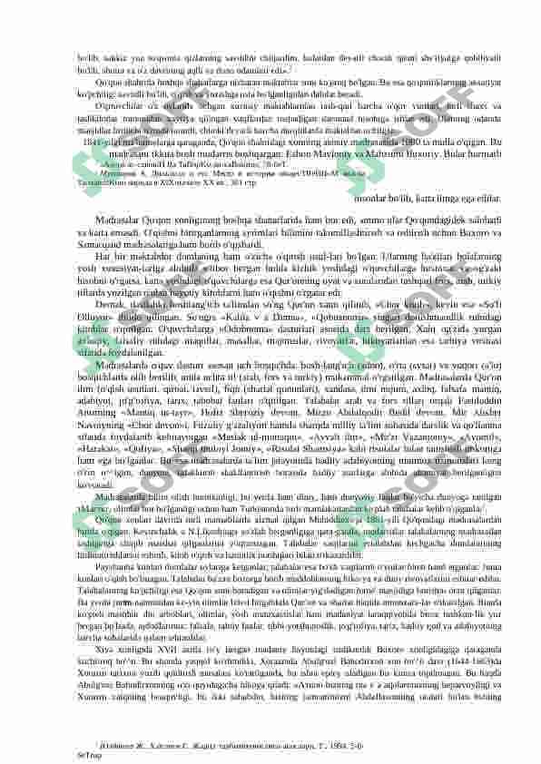 XONLIKLARNING DAVRIDA TA'LIM, FAN VA MADANIYAT 2