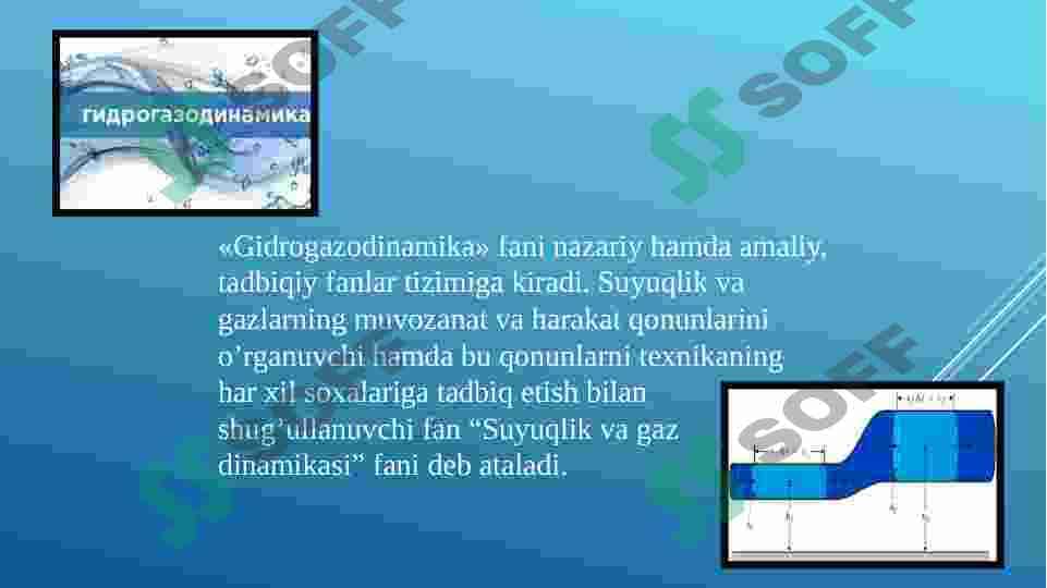 Bosimli quvurlar. Bosimli quvurlarda suyuqlik harakati paytida yo`qotilgan bosim 2