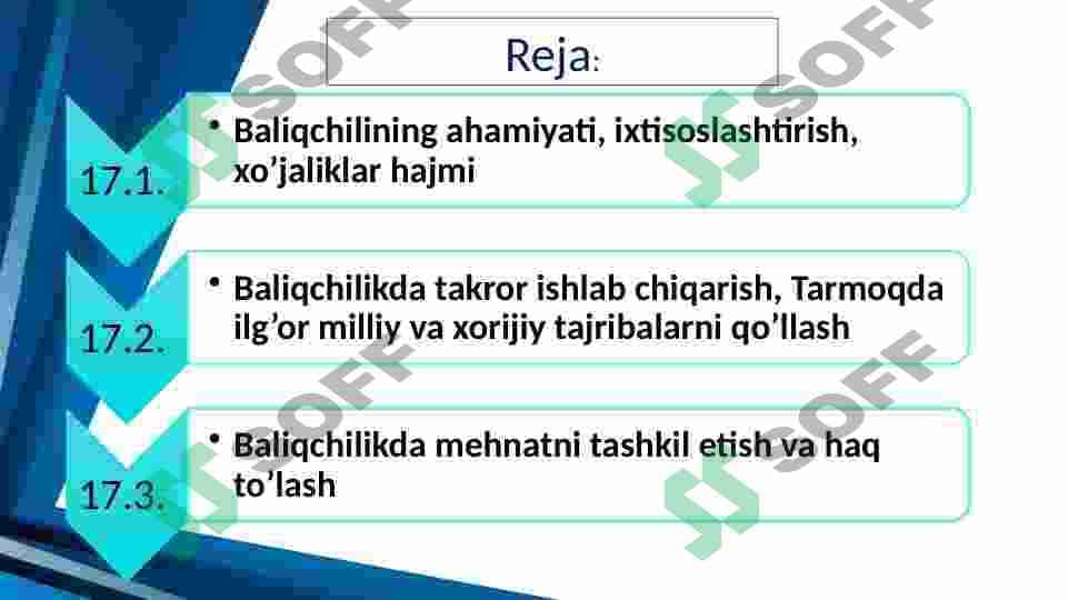 Baliqchilikni tashkil etish 2
