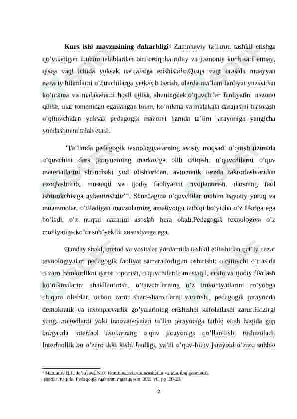 ARIFMETIK VA GEOMETRIK PROGRESSIYANI O'QITISH METODIKASI 2