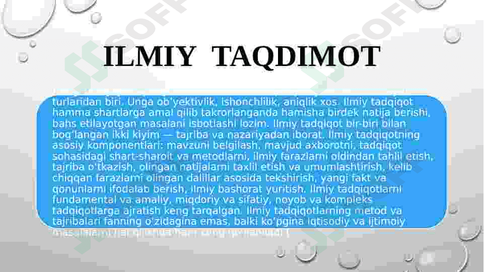 Ilmiy tadqiqot matnini yaratish 2