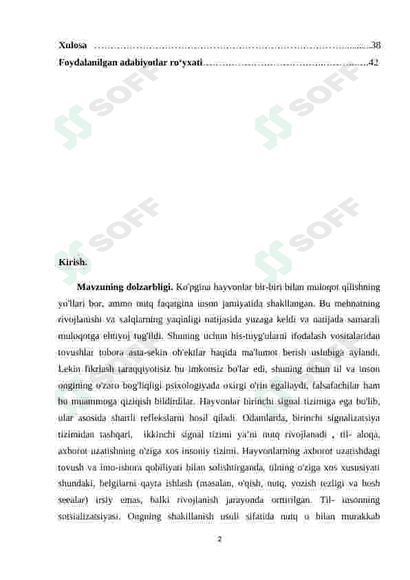 Til va ong munosabatlari 2