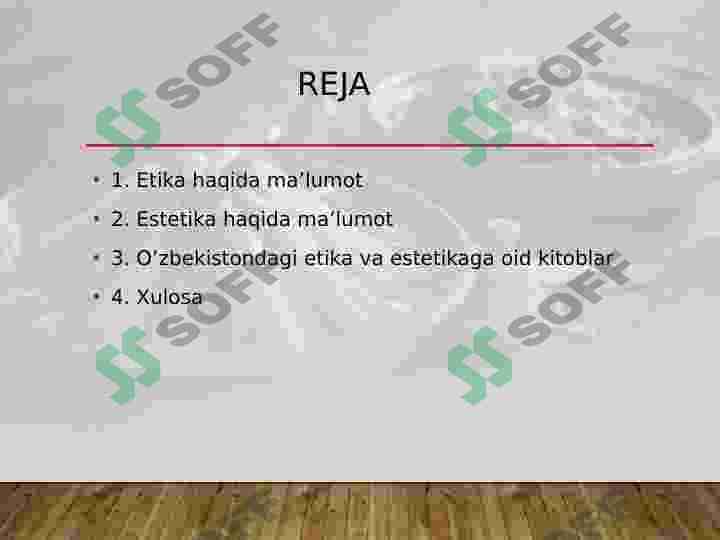 etika va estetika. madaniyat 2