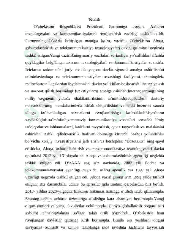 Kutubxona ma’lumotlar bazasini yaratish 2