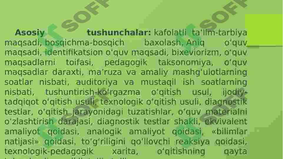 RIVOJLANTIRUVCHI TA’LIM TEXNOLOGIYALARI 2