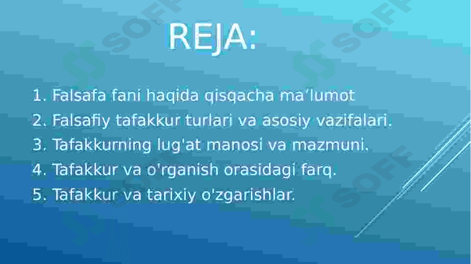 Xulosa chiqarish tafakkurning shakli sifatida 2
