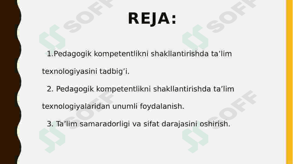 Kasbiy  kompetentlikni shakllantirishida ta'lim texnologiyasining  tadbiqi. 2