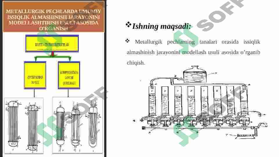 MЕTАLLURGIK PЕCHLАRDА UMUMIY ISSIQLIK АLMАSHINISH JАRАYONINI MОDЕLLАSHTIRISH USULI АSОSIDА O’RGАNISH 2