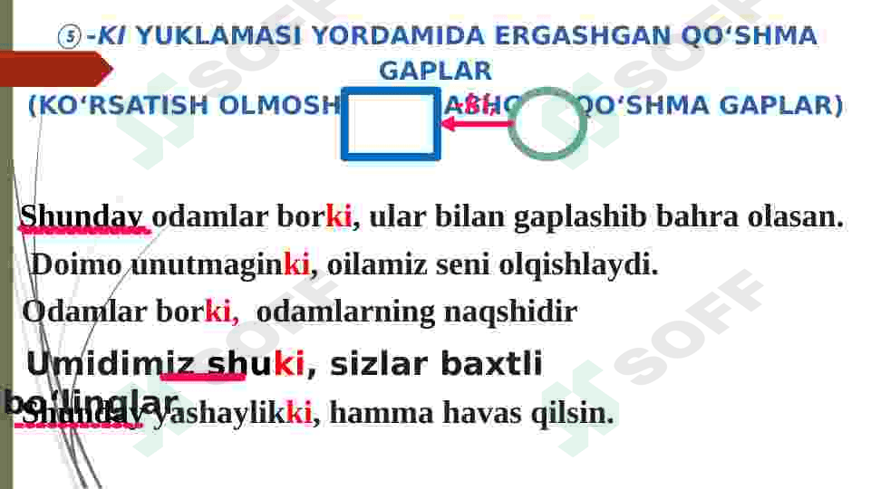 Bog’lovchisiz qo’shma gaplar haqida umumiy tushunchalar. 2