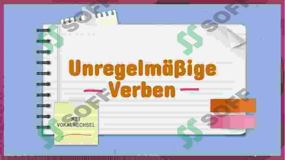 Unregelmäßige Verben im Präsens 2