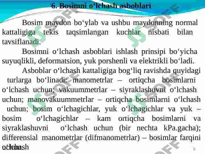 Zamonaviy bosim oʻlchash asboblari 2