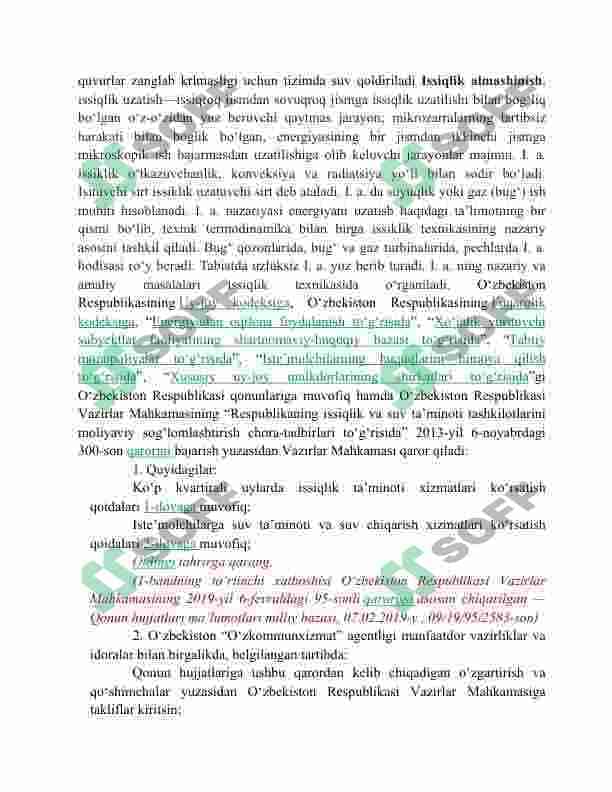 Zamonaviy isitish asboblar. Radyatirlar va ularning turlari. 2