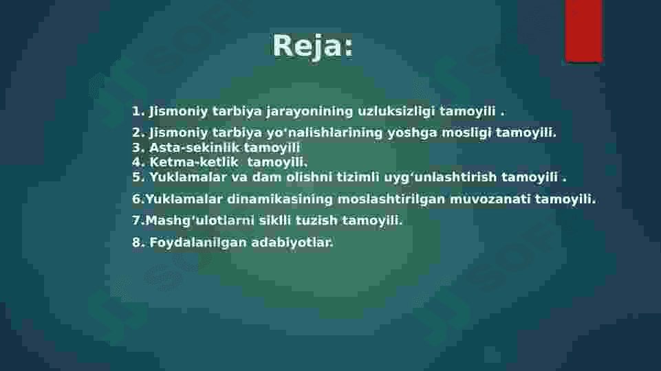 Jismoniy tarbiyaning didaktik tamoyillari. 2
