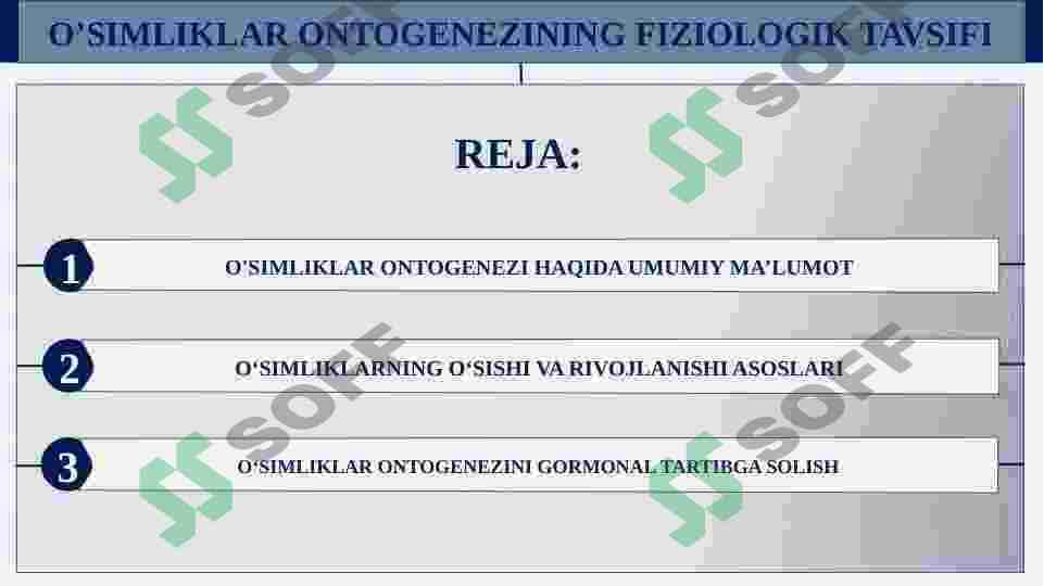 O’SIMLIKLAR ONTOGENEZINING FIZIOLOGIK TAVSIFI 2