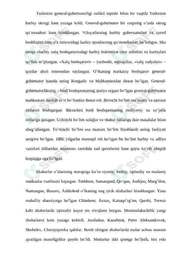 Rossiya bosqiniga qarshi Turkiston o‘lkasida olib borilgan ozodlik kurashlari 2