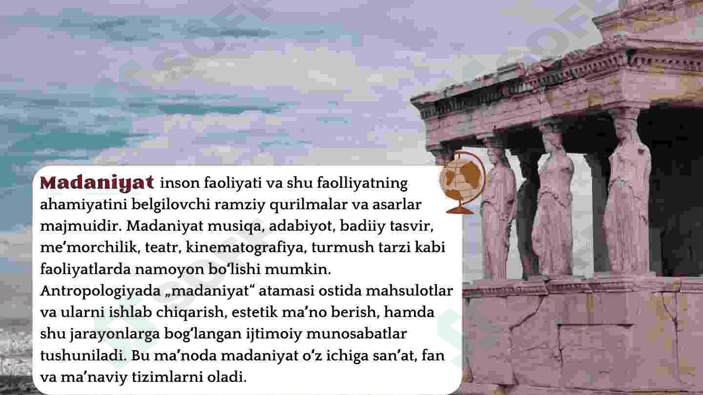 Madaniyatlar tipologiyasi 2