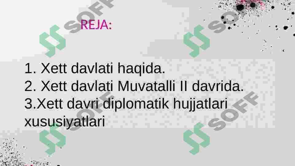qadimgi xetlar diplomatiyasi 2