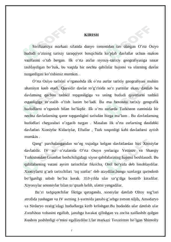 Ilk o'rta asrlar davrida o'lkamiz tarixiy geografiyasi 2