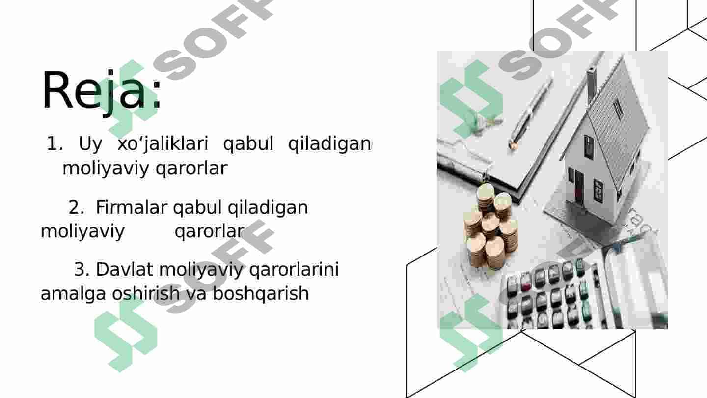 Moliyaviy qarorlar 2