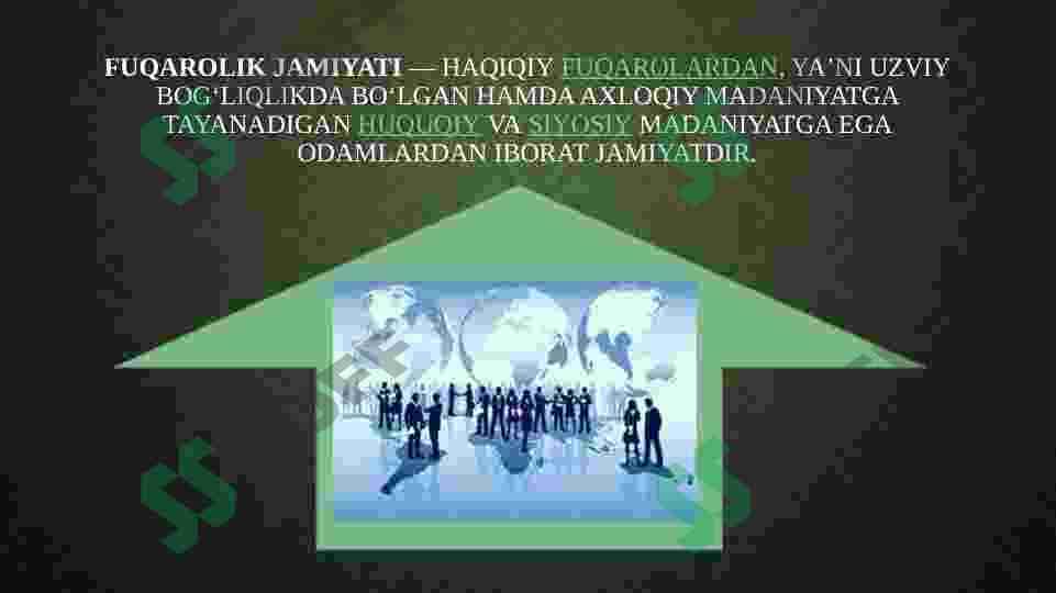 Fuqarolik jamiyatining asosiy belgilari va tamoyillari 2