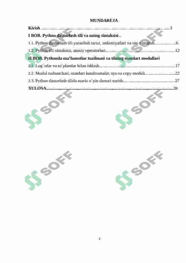 Bokeh kutubxonasi va imkoniyatlari kurs ishi 2