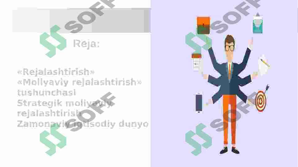 Moliyaviy rejalashtirish va tartibga solish 2