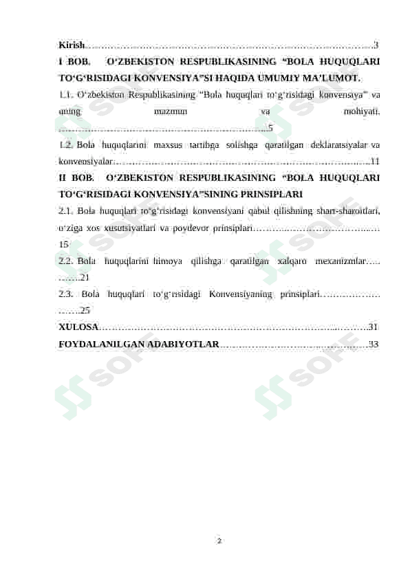 Bola huquqlari to‘g‘risidagi Konvensiya” va uning mazmun-mohiyati 2