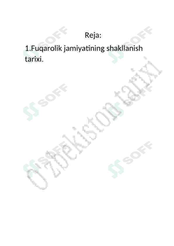 O'zbekistonda fuqarolik jamiyatining shakllanishi va rivojlanishi 2