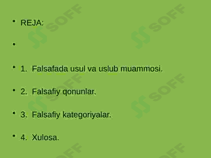 Falsafada qonun va kategoriya 2