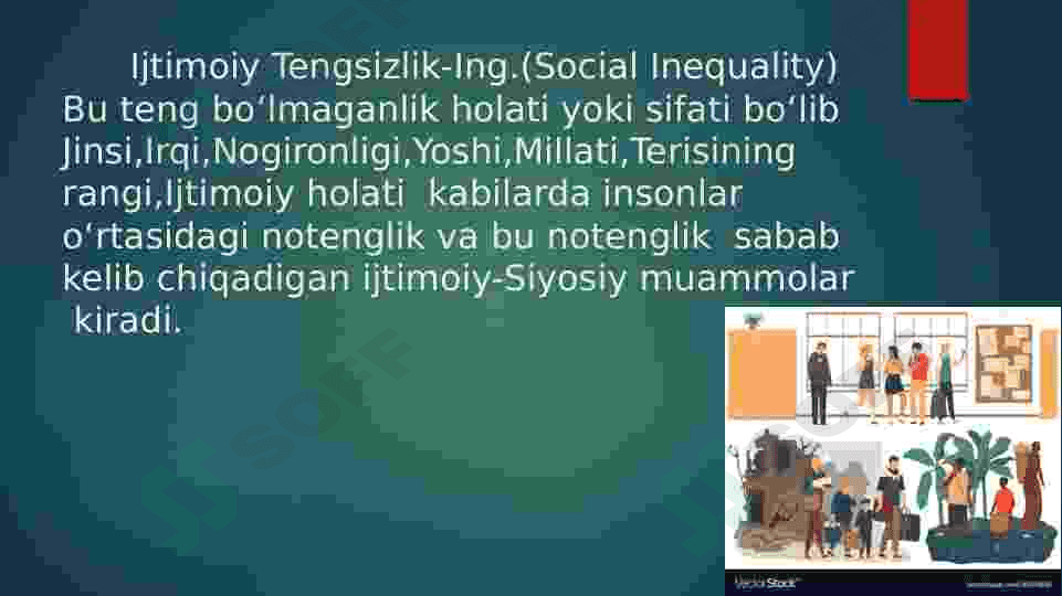 Jamiyatdagi ijtimoiy tengsizlik 2