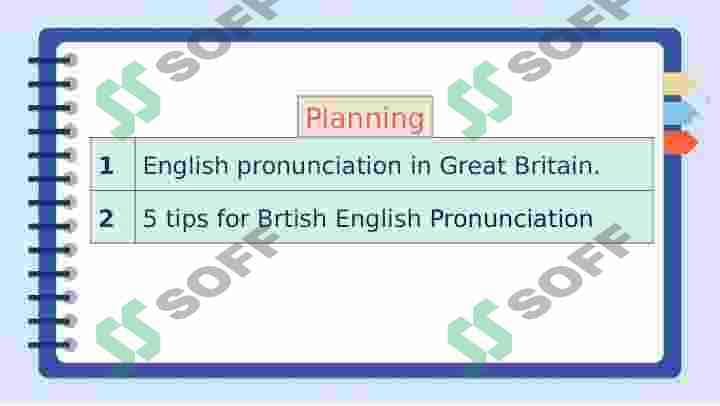 English Pronunciation of Great Britain. 2