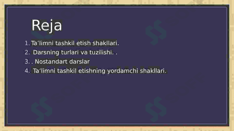 Taʼlimni tashkil etishning yordamchi shakllari 2