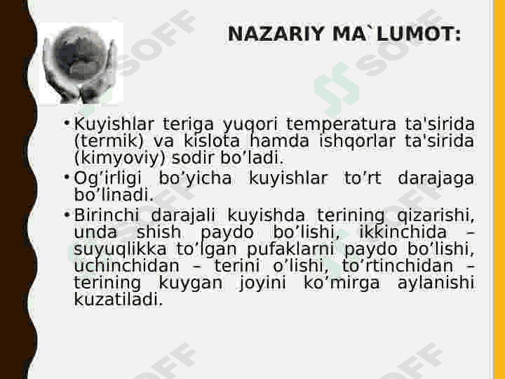 shikastlanganda birinchi yordam 2