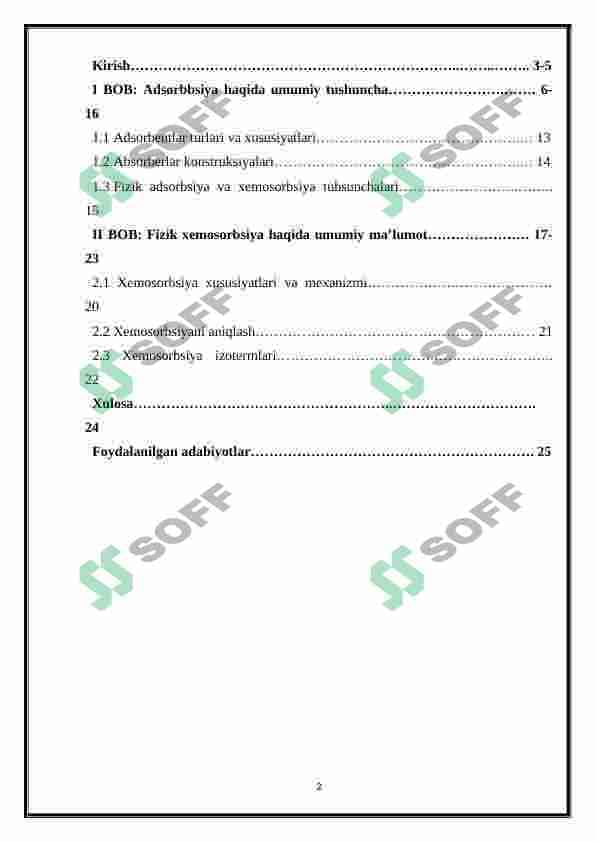 Fizik adsorbsiya va xemosorbsiyaning asosiy farqlari 2