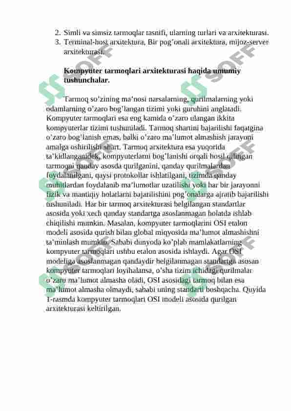 tarmoq xavfsizligini ta'minlash bo'yicha choralar 2