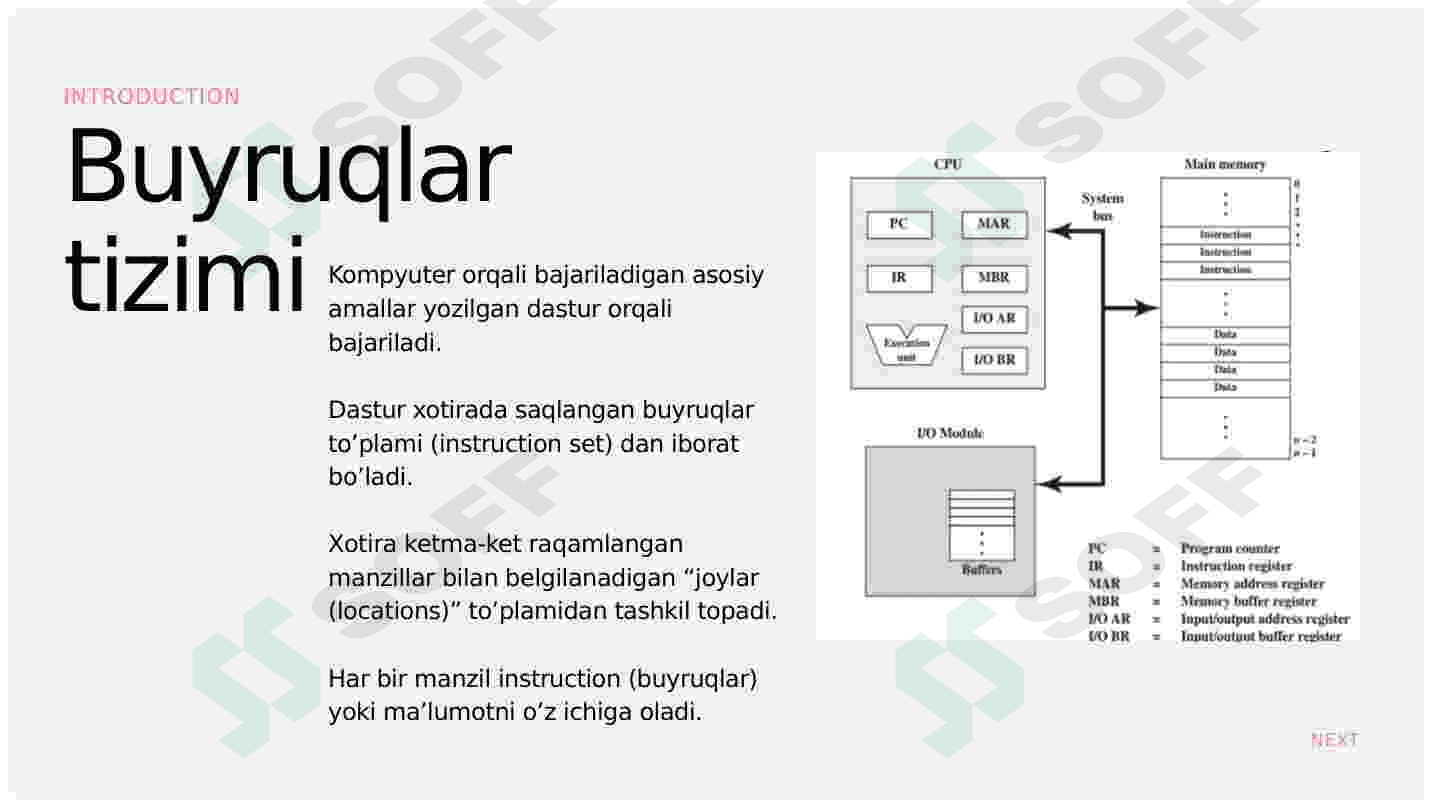 Kompyuter buyruqlar tizimi 2