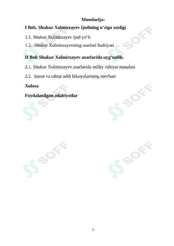 Shukur Holmirzayev hikoyanavist 2